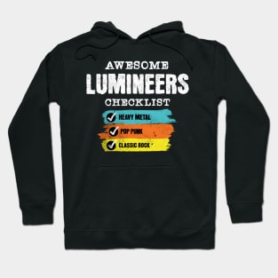 Awesome Luminer checklist Hoodie